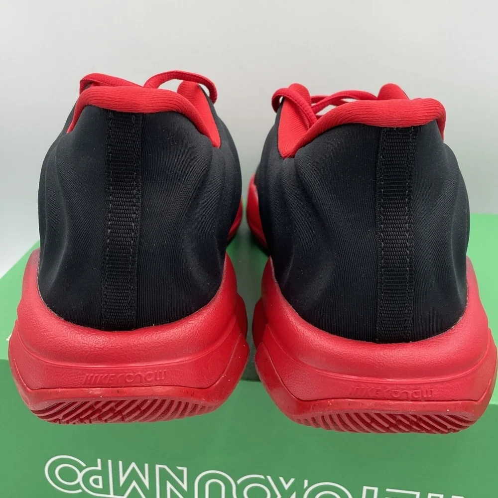 Nike Giannis‎ Immortality 4 Black / Red Mens 10.5 Basketball Sneakers FQ3680-004